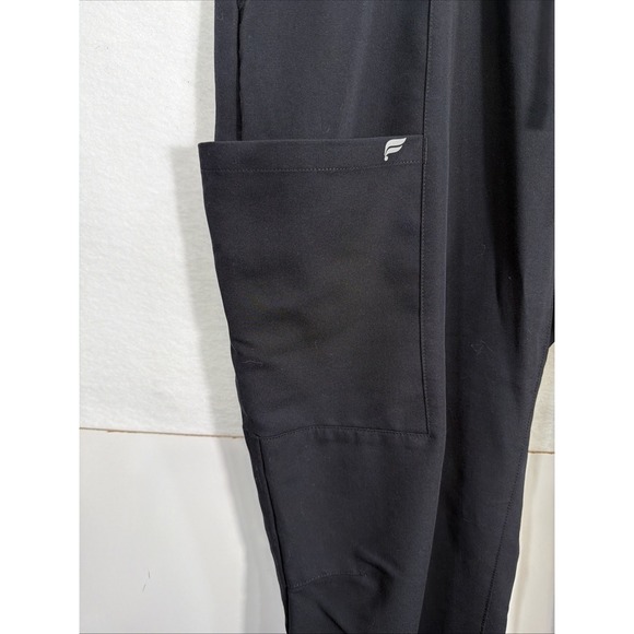 Fabletics On-Call Scrub Joggers Womens XL Black Drawstring Tapered Leg GJ2253977 - Picture 2 of 16